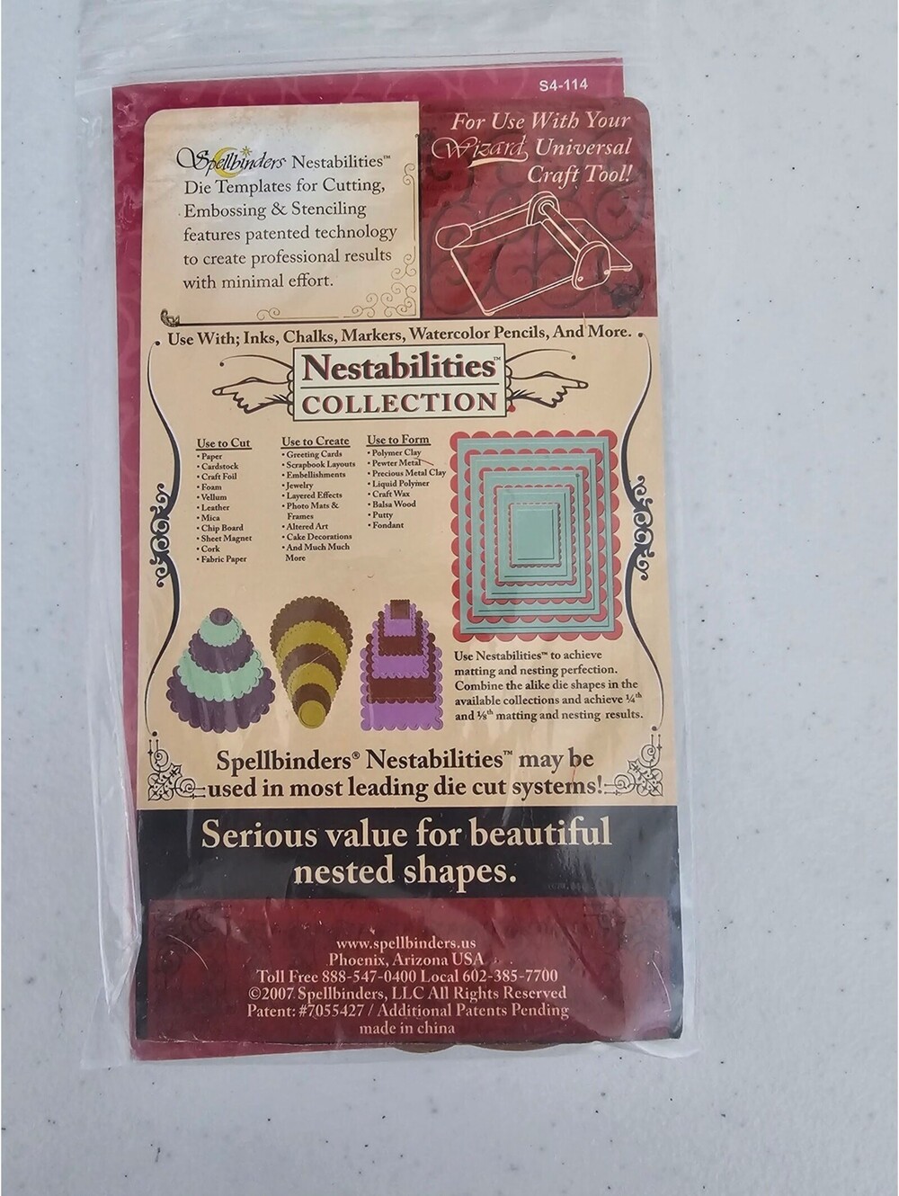Spellbinders Nestabilities Steel Craft Die Set Circles